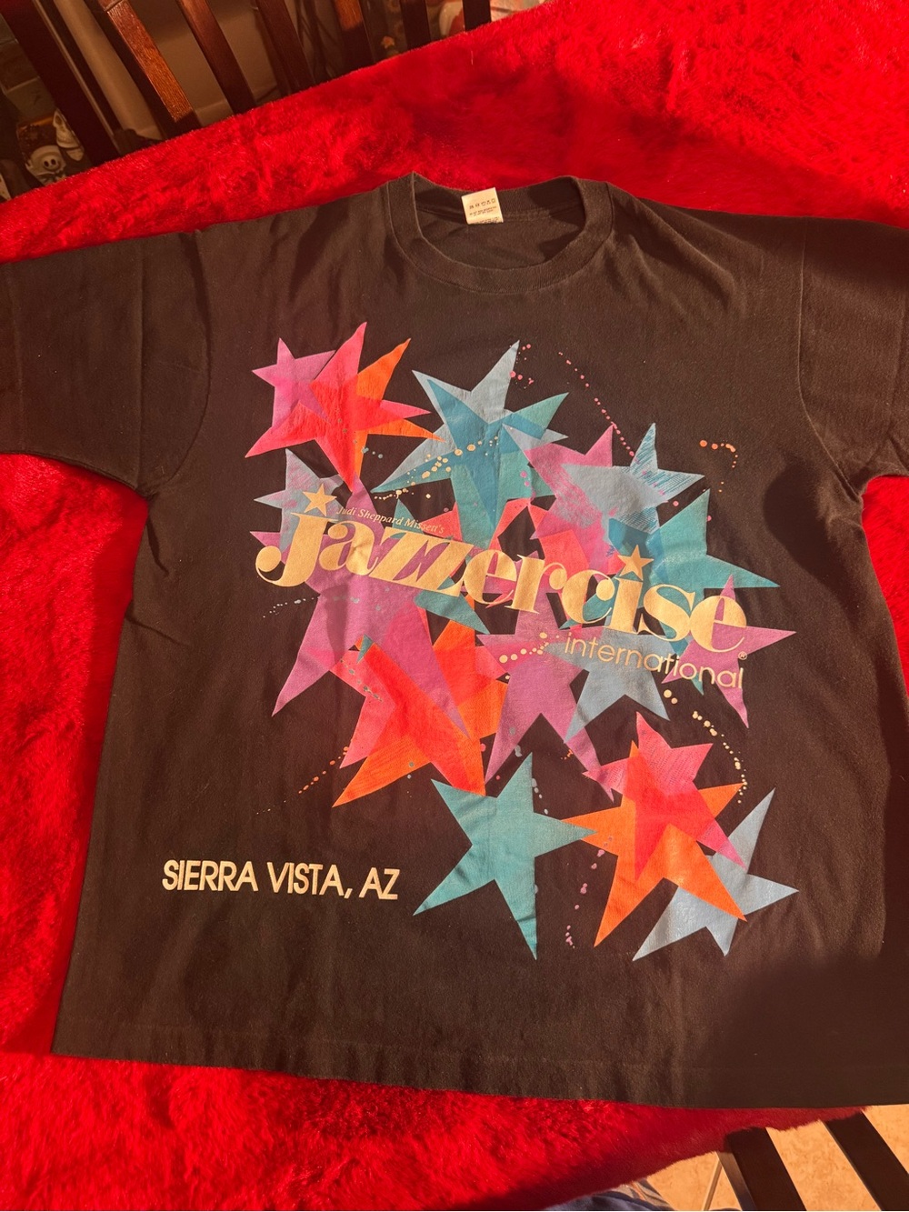 Vintage Jazzercise International Sierra Vista AZ T-Shirt XL Single Stitch USA